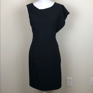Calvin Klein Sheath Black Dress Size 12
